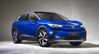 The VW ID.4 all-electric vehicle