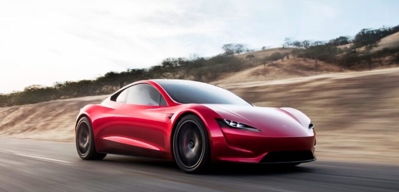 The Tesla Roadster