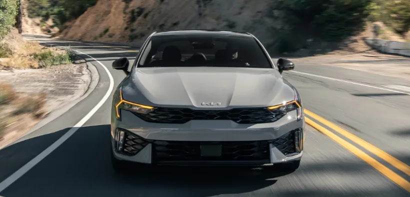 kia k5 gt-line feels like a luxury car