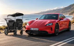 Porsche stroller wagon