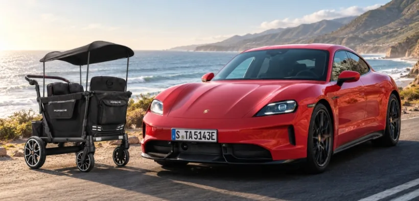 Porsche stroller wagon